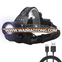 Most Powerful Zoomable Head Lamp USB Rechargeable Led Headlamp XHP50